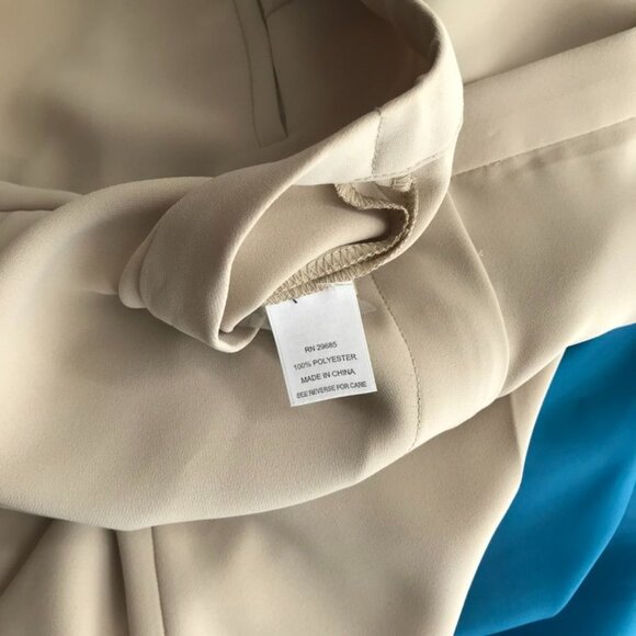 Pendleton Womens Beige High-Waisted Trousers pants Size 10 short - Picture 4 of 13